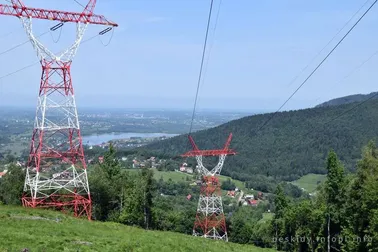 Mały Szlak Beskidzki, dzień 1, w drodze na Żar