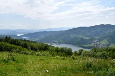 Mały Szlak Beskidzki, dzień 1, widok z Żaru