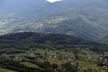 Mały Szlak Beskidzki, dzień 1, widok z Żaru