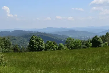 Mały Szlak Beskidzki, dzień 2, w drodze do Krzeszowa